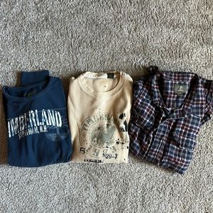 Timberland LS shirts size large